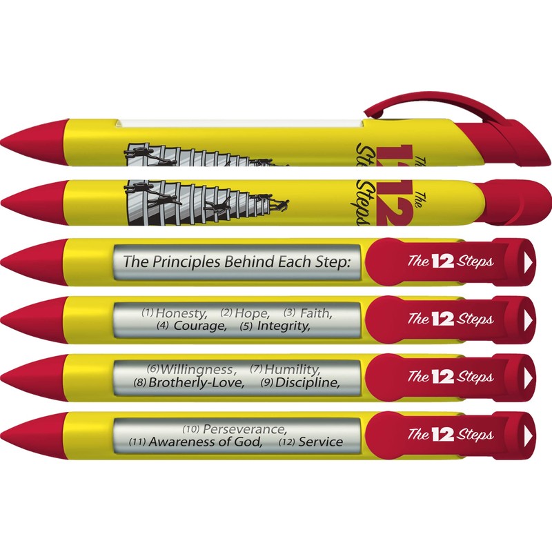 Greeting Pen Recovery Pens- Fellowship/12 Step Recovery/Vision For You Trio