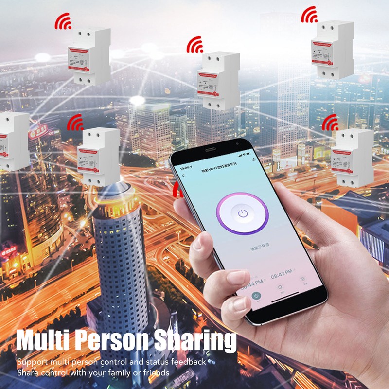 Smart Remote Switch Large Range Multi Person Sharing Home Timer