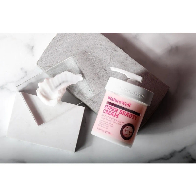 Crema Para Cara Y Cuerpo Super Beauty Cream Naturewell 454g