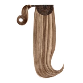 Luxury Gold 22'' 120g Human Hair Pony -26/613X/M30 Mellow Brown