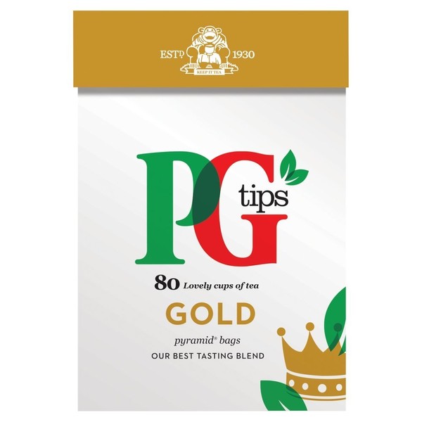 PG Tips Gold Best Tasting Blend (80 Tea Bags)