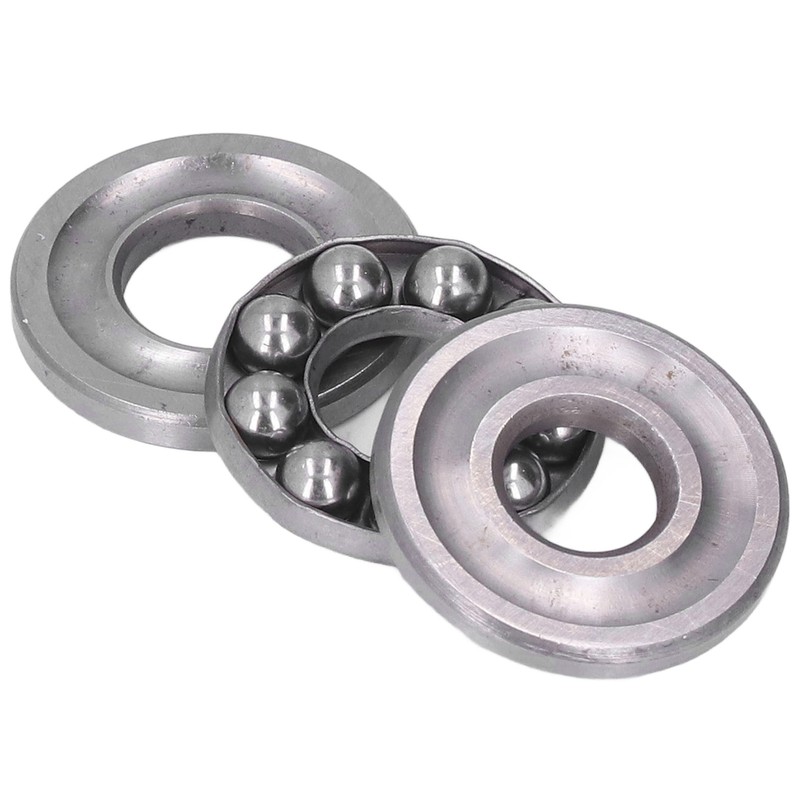 10Pcs Thrust Ball Bearing Single Direction Accessory Replacement Set Kit