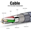 Display Port to HDMI - Male to Female Cable 1m