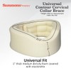 Sammons Preston Universal Contour Cervical Brace, Adjustable Hook and Loop