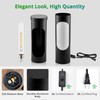 LEDIARY Kosher Lamp for Shabbos, Black Table Lamps and Nightlight