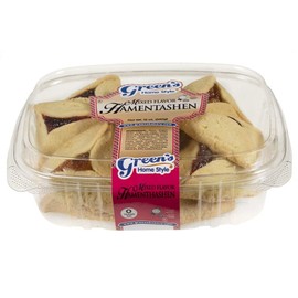 Green's Kosher Hamantashen, Assorted - 6 Pack