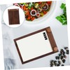 FELTECHELECTR Wooden Menu Clipboard Display Stand Multi-Function Vertical Clipboard for