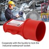 Socket Lockout Device Waterproof PP 55mm ID Pin and Sleeve
