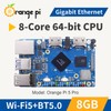 Orange Pi 5 Pro 8GB LPDDR5 Rockchip RK3588S Computadora de