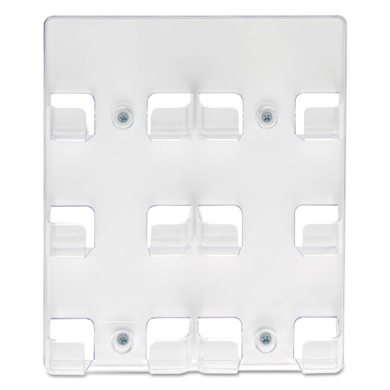 Deflecto Single Landscape Business Card Holder 70601 - Black