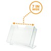SOURCEONE.ORG Source One Deluxe Clear Acrylic Countertop Greeting Card Display