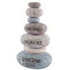 Carousel Home and Gifts The Ocean Stacking Pebbles Seashore Decoration - Nautical Ornament