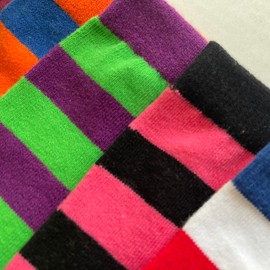 Spotlight Hosiery Two Color Striped Mens Dress Socks,Green/Black