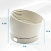 Mengfan NE1950 Angled Exhaust Hose Adapter for Portable AC Vent