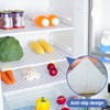 Refrigerator Liners for Shelves,Non Slip Fridge Liners for Glass Shelves