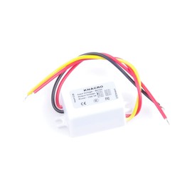 KNACRO Waterproof DC-DC 12V to 3.7V 3A 11.1W Step-Down Power Supply Module Car Power Converter Module Synchronous Buck Over-Temperature Over-Current Short Circuit Protection Suitable