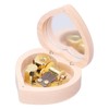 Wood Heart Shape Music Box Musical Box for Birthday Christmas