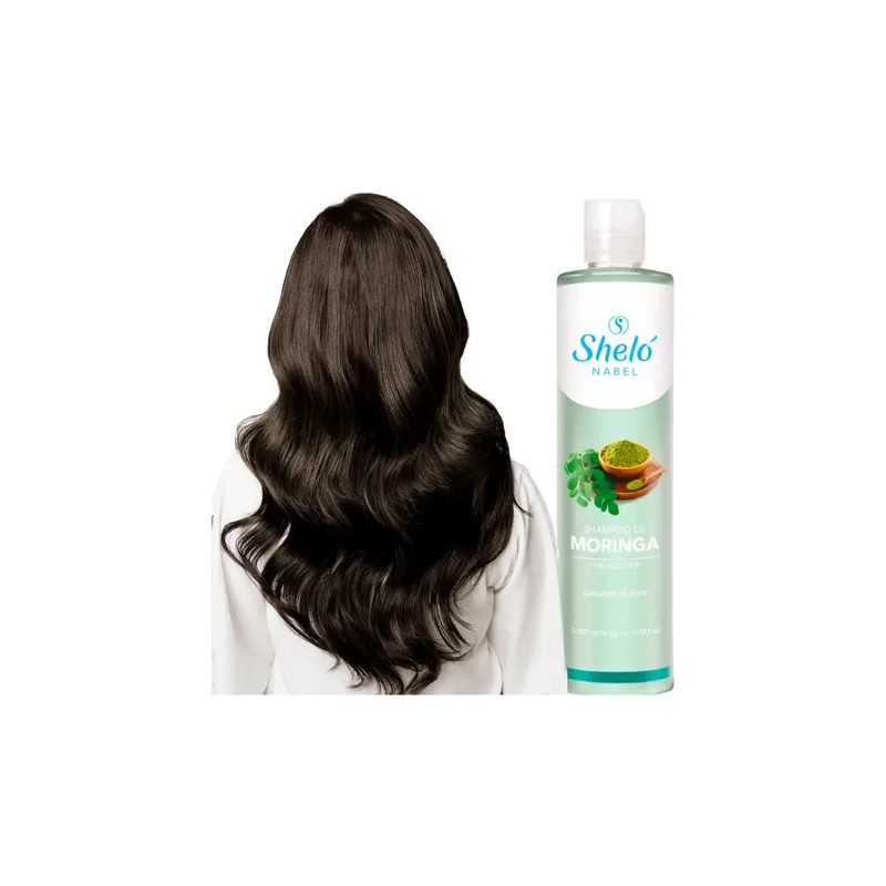 Shampoo Moringa Protector Hidrata Y Repara Sheló Nabel 530ml