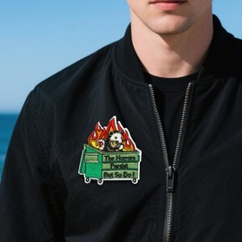 Vest Patches - Embroidered Funny Patches with Hook Fastener | Hook and Loop Clothing Sticker Animal Bag Accessories for Jeans, Trucker Hats & Pants