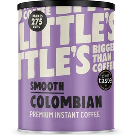 Little's Instant Coffee - Colombian Coffee Instant - Premium Origin Coffee Powder - 100% Freeze-Dried Colombian Coffee, Deliciously Smooth and Balanced - Perfect for Latte or Iced Coffee - 500g Tin