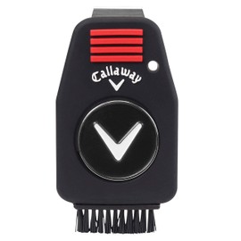 Callaway Golf CNC Combo Groove Performance Cleaner Tool & Ball Marker,Black
