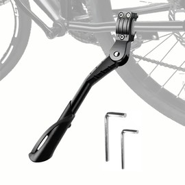 ZHYTUAL Bicycle Stand E-Bike Height Adjustable Side Stand Stable and Non-Slip Pad Suitable for Mountain Bikes Road Bikes