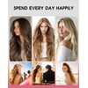 Youngsmile Clip in Hair Extensions for Women Real Remy Human