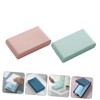 Mobestech 2pcs Facial Mask Storage Box Dust Mask Container Desk