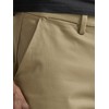 Lee Men's Flat Front Relaxed Straight Pant, Khaki, 36W x
