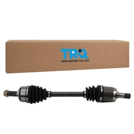TRQ Front Left CV Axle Shaft Assembly Drivers Side Compatible with 2014 Acura ILX 2013-2015 Honda Civic