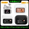 Cross-border New A9PRO Wireless Bluetooth Earphones with Smart Color Screen E11 Noise Reduction for Gaming and Calls Sok A9pro Black 2ea