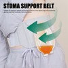 Abdominal Ostomy Belt Elastic Breathable Colostomy Hernia Support Belt for