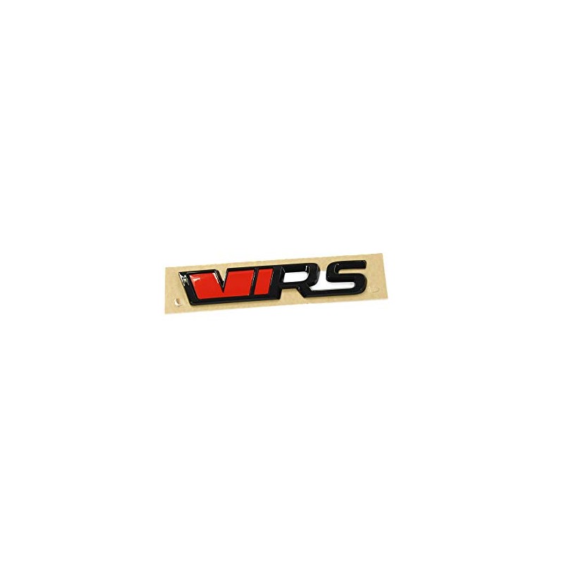 Skoda 565853687JXPC Lettering VRS Black Tuning Tailgate Emblem Blackline Logo