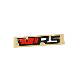 Skoda 565853687JXPC Lettering VRS Black Tuning Tailgate Emblem Blackline Logo