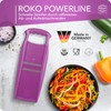 Börner Roko PowerLine Gemüseschneider • Streifenschneider für Obst & Gemüse