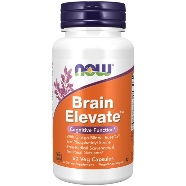 NOW>NOW NOW Brain Elevate Capsules 60