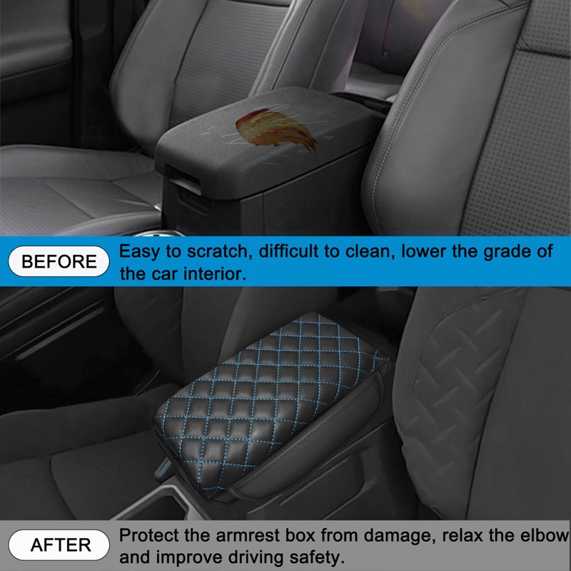 SENSHINE 1.2in Thickness Center Console Cover for Tacoma Accessories 2024