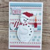 Christmas Snowman Metal Die Cuts,Merry Christmas Snowflake Cutting Dies Cut