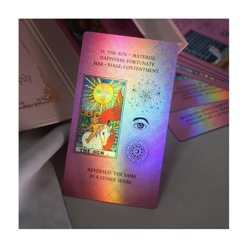 MSTRCORA Tarot Cards Deck, Luxury Tarot Card Deck, Splendid Classic