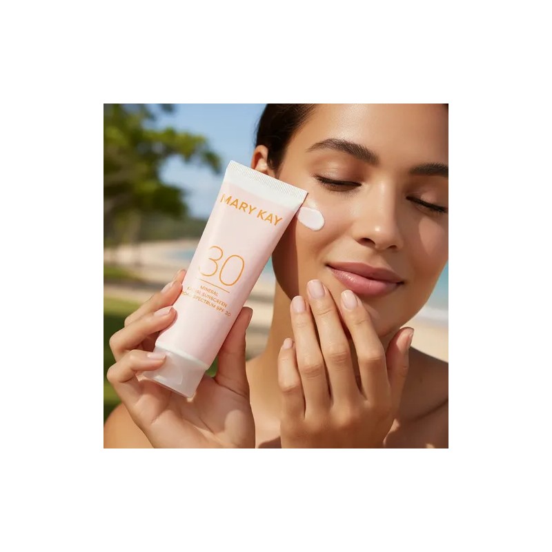 Protector Solar Facial Mineral Fps 30 Mary Kay - Gustore