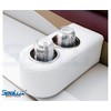 SeaLux (2pcs) Stainless Steel Recessed Cup Drink Holder for Marine