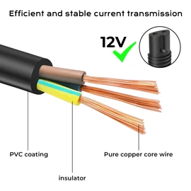 12V Charger Replacement for Braun Charger, USB Charger Cord for Braun Shaver Series 9 7 6 5 3 1, Razor 3040s 310s 340S 5190cc 5040s 740S 7865 9290cc 9095cc
