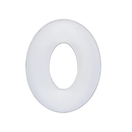 8.18" Cardboard Number Mache 2 Pack Chocolate Sweets Candy Container Box (White, 0)