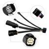 motosikleta Motorcycle Rear Fender LED Filler Panel Lights with Turn