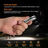 TUNENGE S12Plus Keychain Flashlight，610 High Lumen EDC Pocket Flashlight,USB C