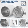 GarveeHome Water Distillers for Home Countertop, 1 gal/4 L Stainless