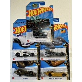 Hot Wheels 2023 Hot Wheels  Bat Man Series, 5 Car Set