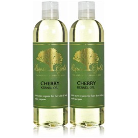 Liquid Gold Inc 24 Fl.oz Premium Cherry Kernel Carrier Oil 100% Pure & Organic Cold Pressed Skin Hair Health