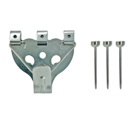 Fukui Metal Crafts F-4001 Stainless Steel Safety X Hook, Large