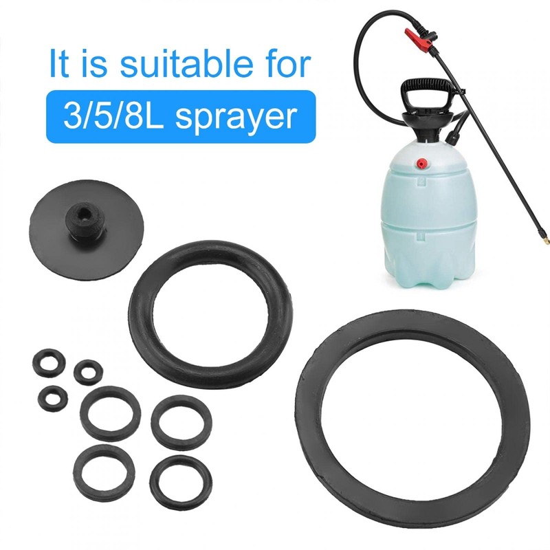 Rubber Sealing Ring,10pcs/ Set Useful Durable Rubber Sealing Ring Essential